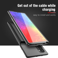 Xilecaly ładowarka etui do Samsung S22 Ultra S21 Plus S20 uwaga 20 Ultra uwaga 10 Plus zewnętrzna pokrywa ładowania banku zasilania 3